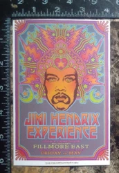 Jimi Hendrix Fillmore High Quality Reproduction 4