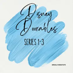 Disney Doorables Series 1-3.