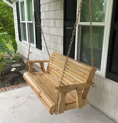 ✅ You can adjust the angle of the patio swing by adjusting the chains. Then it will fit you better! ✅ Our outdoor...