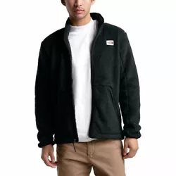 Relax by the campfire or explore town in this cozy fleece. Polyester fleece fabric is warm and comfortable. Zippered...