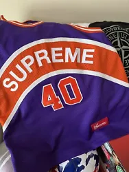 Supreme Basketball Jersey Size Small…. New Without Tags✅. Shipped with USPS Ground Advantage.
