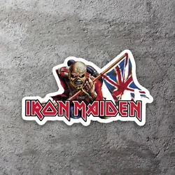 Iron Maiden! • Includes two (2) vinyl stickers. Our vinyl stickers make great gifts!