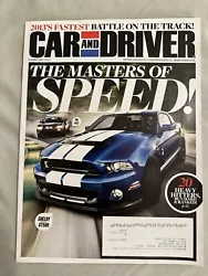 Get your engines roaring with the February 2013 edition of Car and Driver magazine. This issue features the latest...