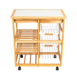 It has two drawers, two rows and a wine rack for simplified organization and easy accessibility. Stainless steel...