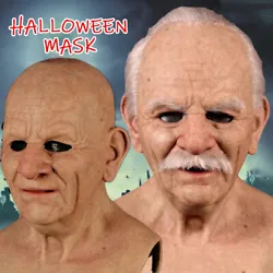 This old man mask is made of soft latex which is durable, comfortable and breathable. 1x Old Man Mask (Soft Latex)....