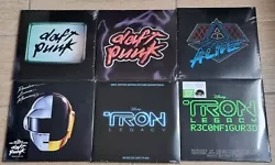 6 vinyles pack Daft Punk - Homework, Random Access Memories, discovery, alive....  Included on this pack  Homework...