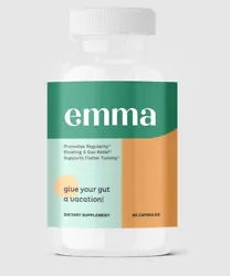 emma Relief Dietary Supplement Complete Gut Relief (60 capsules)