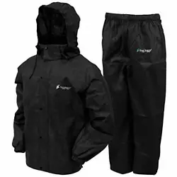The All Sport Rain Suit includes a jacket and pant with purchase. The jacket features a full-length parka-cut,...