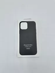 Référence : MHKG3ZM/ACouleur : BlackCoque Magsafe Cuir Pour Iphone 12/12 Pro Noir NeuveCase Leather BlackExpédition...