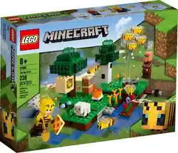 Référence: 21165. Le set de jeu La ruche (21165) LEGO® Minecraft™ bourdonne de possibilités de jeu de rôle. Les...