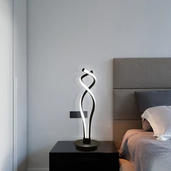 With a stylish spiral design, it is not only a lamp, but also a living room/bedroom decoration. It is very suitable for...