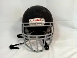 Tap here for more details on Riddell Youth Large Football Helmet - Matte Black.