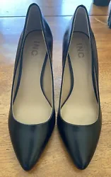 I.N.C. Black High heels. Brand new, never been wornAbsolutely perfect condition 3” heelMatte black leather