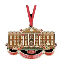 2022 Official White House Christmas Ornament NEW.