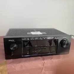 Denon AVR-S510BT AV Surround Receiver 5.2 Ch, 140W, Bluetooth, 4K HDMI. Condition is Used. Shipped with UPS Ground.