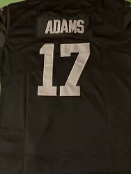 Youth Girl jersey Las Vegas Raiders #17 Davante Adams Size L Color Black. Open bag to check on size and quality....