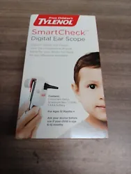 Tylenol From Childrens Smart Check Digital Ear Scope 12m+ New Sealed. Free shipping