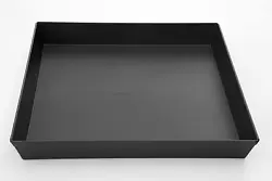 Lloyd pans 12x12x1. The double thick flat rim adds strength and long-lasting durability. Heavy duty. 063
