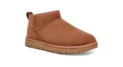 UGG Classic Ultra Mini Boot for Women - Size US 6 - Chestnut.