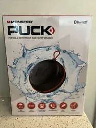 Introducing the brand new Monster PUCK Portable Bluetooth Speakers in the striking Black/Red color combination. These...