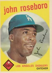 1959 Topps - #441 John Roseboro Los Angeles Dodgers baseball card