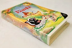 Walt Disney Classics Bambi VHS Black Diamond Edition RARE 942.