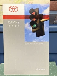 This pocket reference guide for the 2012 Toyota Camry is a must-have for any owner of this vehicle. It contains...