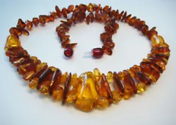 Genuine Beautiful Baltic Amber Necklace. About amber: Amber is about 50 millions years old, fine and always fashionable...
