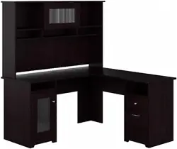 Organize materials and supplies inside a storage cabinet that contains one adjustable shelf. Bundle includes: L shaped...