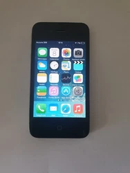 IPhone 4 16GB noir, bon état. Batterie et vitre arrière neuve. Désimlocké tout opérateurs.