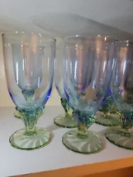 Pfaltzgraff Stemmed Iced Tea Glass 16oz set of 2 Came with the Napoli Dishes. They may or not even be made by...