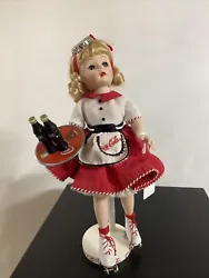 Madam Alexander Coca Cola Car Hop Girl Doll.