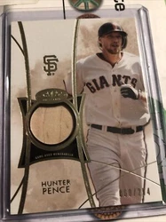 2014 Topps Tier One Bat Relic #tor-hp Hunter Pence 60/254. Condition is 
