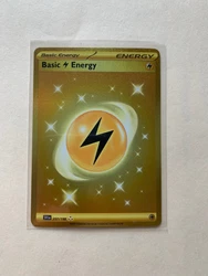 Pokémon TCG Basic Lightning Energy Scarlet & Violet - Base Set 257/198 Holo....