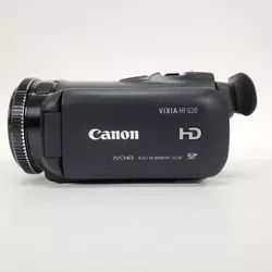 Product Line: Vixia. Model: HF G20. Type: HD Camcorder. Notes: Scuffs & Scratches on Unit . Interface: HDMI (Out),...