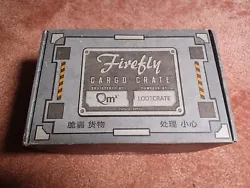 This Firefly Loot Cargo Crate is a treasure trove for fans of the iconic show. If youre a fan of the show, then youll...
