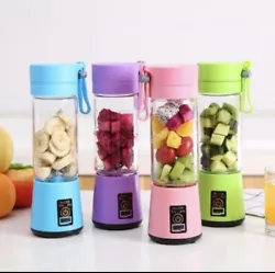 380ML Portable 6 Blades Personal Mini Juicer Cup USB Rechargeable Blender. Please send me the massage with what color...
