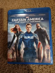 Captain America: The Winter Soldier (Blu-ray, 2014).