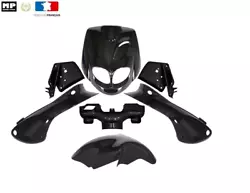 Couleur : Noir brillant. Peugeot TKR 50 Furious R10 2006-2009. Peugeot TKR 50 Furious R12 2007-2011. Peugeot TKR 50 R10...