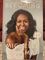Becoming by Michelle Obama - Hardcover 2018 First Edition Free Shipping.