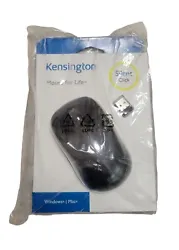Kensington K72392USA Wireless Mouse for Life Silent Click New In Plastic Package.