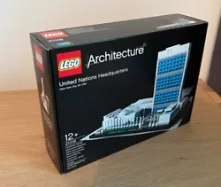 Lego Architecture 21018 - United Nations - 100% complet avec boite et notice jamais ouvert.