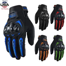 Full Protection: With professional knuckles and palm pads protection, COFIT motorcycle gloves greatly protect your...