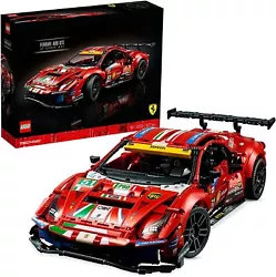 LEGO 42125 - Ferrari 488 GTE AF Corse #51. • Référence: 42125. Les passionnés peuvent désormais créer leur...