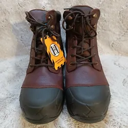 Handmen boots montwell work boots us Mens size 13m mk 1126 brown new w/ no box.6