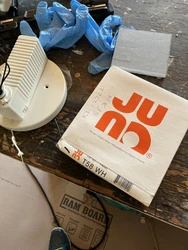 Juno Lighting T58WH Low Voltage Monopoint / White, w/ Juno T-538 Fixture. Offered is a new Juno Monopoint w/ a...