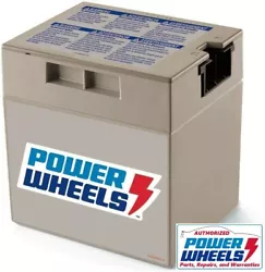 Batteries carry a 1 year Manufacturer warranty that can be fullfilled at any Authorized Power Wheels Service Center....