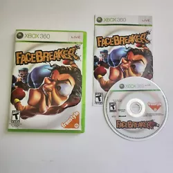 FaceBreaker (Xbox 360, 2008) Free Shipping.  Complete  Tested and working  Clean disc  If you have any questions, feel...