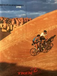 Vintage 1998 TREK Bicycles full line catalogue.  very nice condition. 23 pages