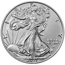 Coins minted after July 2021 with Type 2 Eagle reverse design.999 Silver. Call us at (910) 235-COIN (2646).